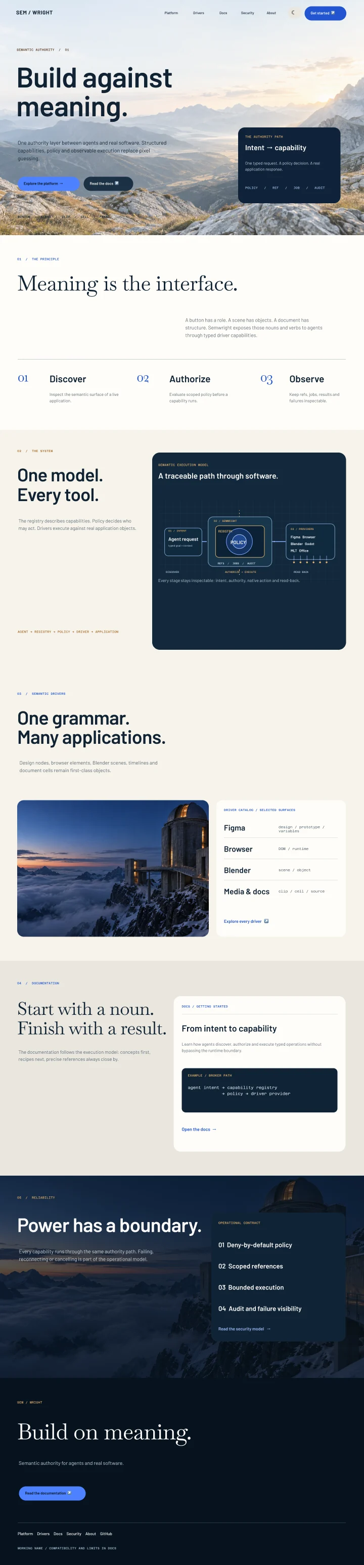 Full real export of the Figma Editorial Atlas light home design.